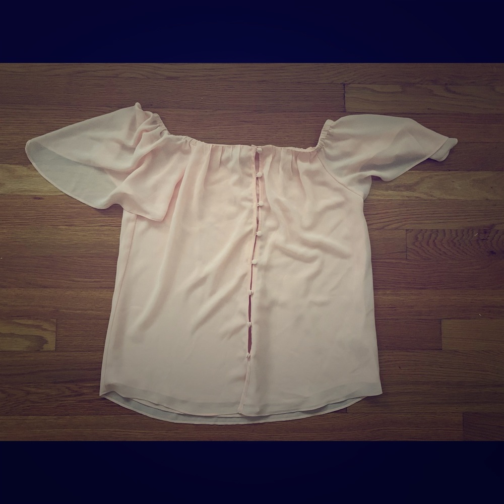 Naked zebra cute pink flowy top